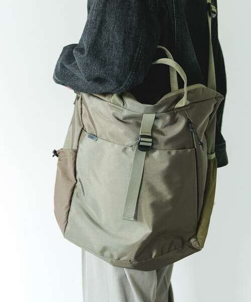 URBAN RESEARCH DOORS / アーバンリサーチ ドアーズ トートバッグ | 2WAYトートバッグ（オリーブ）