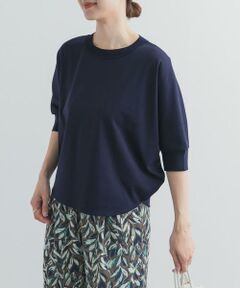 URBAN RESEARCH DOORS / アーバンリサーチ ドアーズ Tシャツ | ニットドッキングドルマン プルオーバー