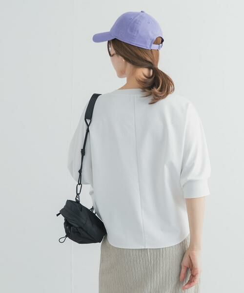 URBAN RESEARCH DOORS / アーバンリサーチ ドアーズ Tシャツ | ニットドッキングドルマン プルオーバー | 詳細27