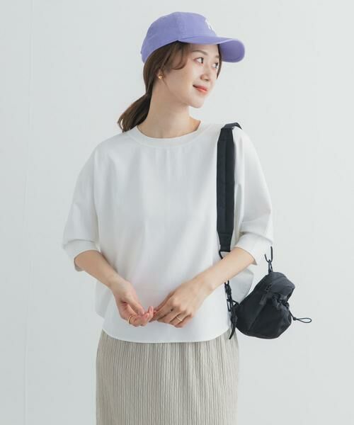 URBAN RESEARCH DOORS / アーバンリサーチ ドアーズ Tシャツ | ニットドッキングドルマン プルオーバー | 詳細28