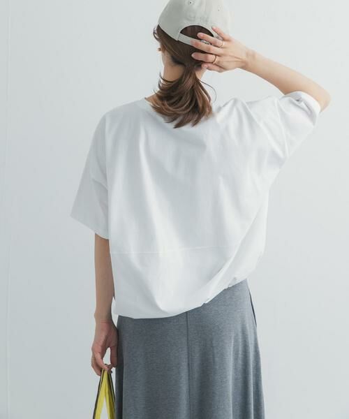 URBAN RESEARCH DOORS / アーバンリサーチ ドアーズ Tシャツ | ヘムドロストプルオーバー | 詳細12