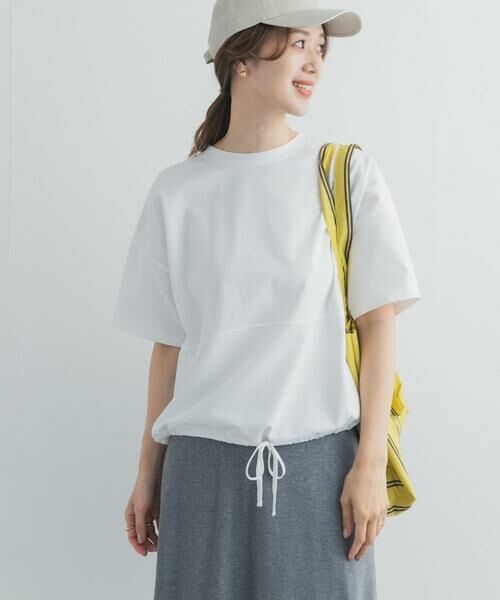 URBAN RESEARCH DOORS / アーバンリサーチ ドアーズ Tシャツ | ヘムドロストプルオーバー | 詳細15