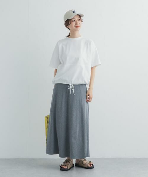 URBAN RESEARCH DOORS / アーバンリサーチ ドアーズ Tシャツ | ヘムドロストプルオーバー | 詳細16