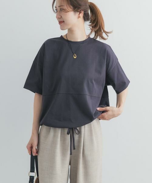 URBAN RESEARCH DOORS / アーバンリサーチ ドアーズ Tシャツ | ヘムドロストプルオーバー | 詳細19