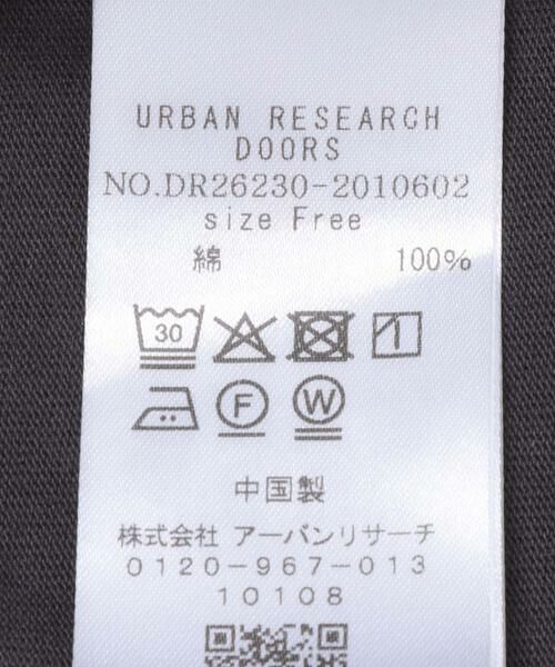 URBAN RESEARCH DOORS / アーバンリサーチ ドアーズ Tシャツ | ヘムドロストプルオーバー | 詳細30