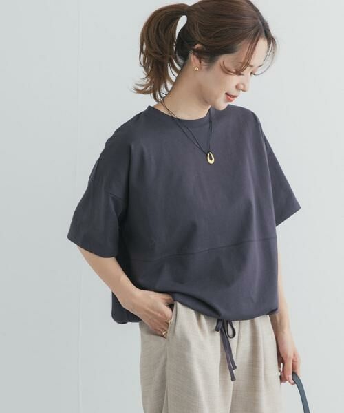 URBAN RESEARCH DOORS / アーバンリサーチ ドアーズ Tシャツ | ヘムドロストプルオーバー | 詳細22