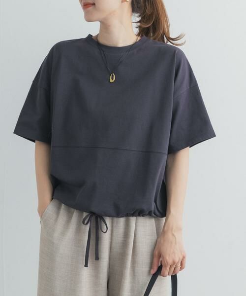 URBAN RESEARCH DOORS / アーバンリサーチ ドアーズ Tシャツ | ヘムドロストプルオーバー | 詳細23