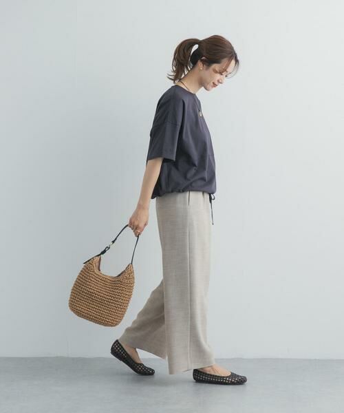 URBAN RESEARCH DOORS / アーバンリサーチ ドアーズ Tシャツ | ヘムドロストプルオーバー | 詳細25