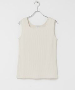 URBAN RESEARCH DOORS / アーバンリサーチ ドアーズ タンクトップ | 針抜きテレコスクエアタンクトップ