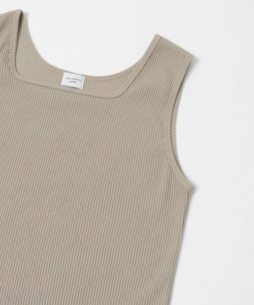 URBAN RESEARCH DOORS / アーバンリサーチ ドアーズ タンクトップ | 針抜きテレコスクエアタンクトップ | 詳細6