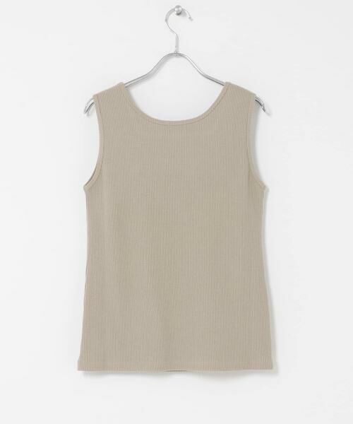 URBAN RESEARCH DOORS / アーバンリサーチ ドアーズ タンクトップ | 針抜きテレコスクエアタンクトップ | 詳細7