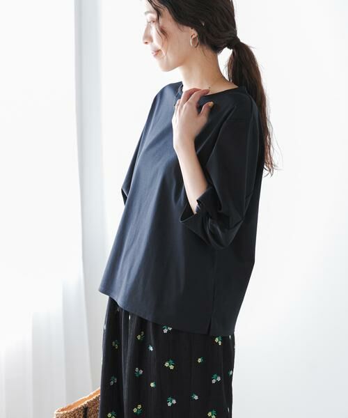 URBAN RESEARCH DOORS / アーバンリサーチ ドアーズ Tシャツ | 『UR TECH』サマシェアツイストスリーブプルオーバー | 詳細5