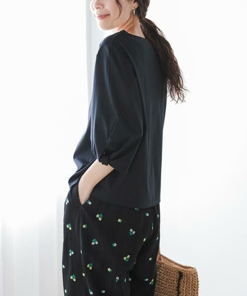 URBAN RESEARCH DOORS / アーバンリサーチ ドアーズ Tシャツ | 『UR TECH』サマシェアツイストスリーブプルオーバー | 詳細6