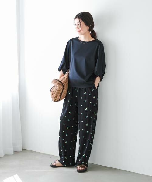 URBAN RESEARCH DOORS / アーバンリサーチ ドアーズ Tシャツ | 『UR TECH』サマシェアツイストスリーブプルオーバー | 詳細7