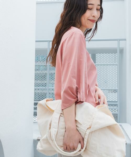 URBAN RESEARCH DOORS / アーバンリサーチ ドアーズ Tシャツ | 『UR TECH』サマシェアツイストスリーブプルオーバー | 詳細15