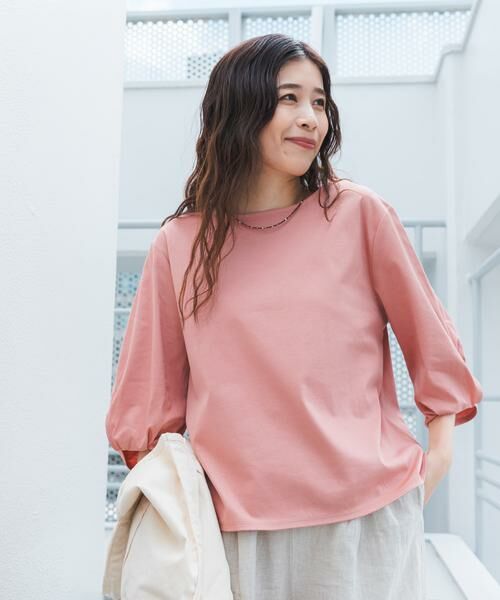 URBAN RESEARCH DOORS / アーバンリサーチ ドアーズ Tシャツ | 『UR TECH』サマシェアツイストスリーブプルオーバー | 詳細16