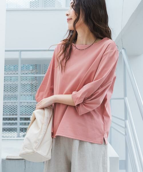 URBAN RESEARCH DOORS / アーバンリサーチ ドアーズ Tシャツ | 『UR TECH』サマシェアツイストスリーブプルオーバー | 詳細17