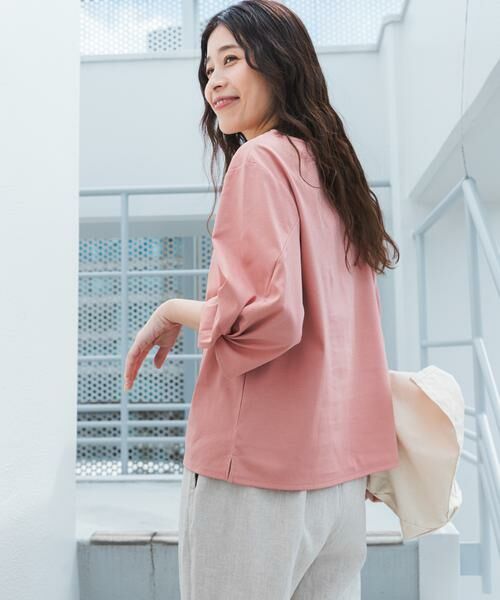 URBAN RESEARCH DOORS / アーバンリサーチ ドアーズ Tシャツ | 『UR TECH』サマシェアツイストスリーブプルオーバー | 詳細18