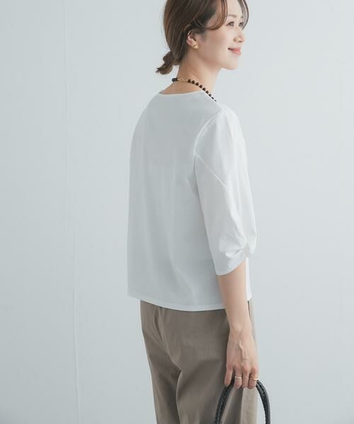 URBAN RESEARCH DOORS / アーバンリサーチ ドアーズ Tシャツ | 『UR TECH』サマシェアツイストスリーブプルオーバー | 詳細25