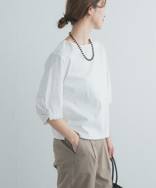 URBAN RESEARCH DOORS / アーバンリサーチ ドアーズ Tシャツ | 『UR TECH』サマシェアツイストスリーブプルオーバー | 詳細26