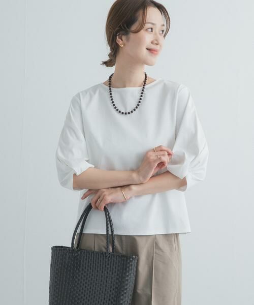 URBAN RESEARCH DOORS / アーバンリサーチ ドアーズ Tシャツ | 『UR TECH』サマシェアツイストスリーブプルオーバー | 詳細27