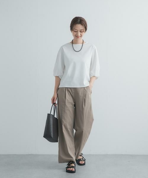 URBAN RESEARCH DOORS / アーバンリサーチ ドアーズ Tシャツ | 『UR TECH』サマシェアツイストスリーブプルオーバー | 詳細29