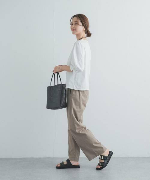 URBAN RESEARCH DOORS / アーバンリサーチ ドアーズ Tシャツ | 『UR TECH』サマシェアツイストスリーブプルオーバー | 詳細30