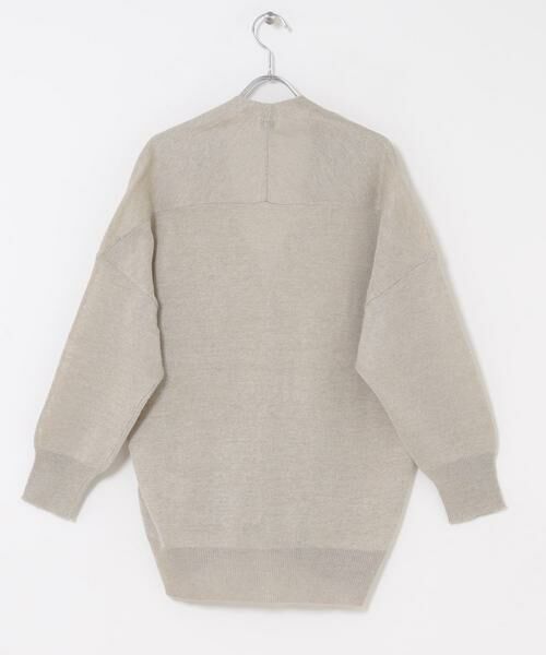 URBAN RESEARCH DOORS / アーバンリサーチ ドアーズ カーディガン・ボレロ | リネンVネックカーディガン | 詳細19