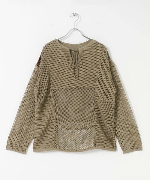 URBAN RESEARCH DOORS / アーバンリサーチ ドアーズ ニット・セーター | 2wayメッシュプルオーバー | 詳細11