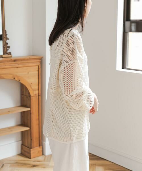 URBAN RESEARCH DOORS / アーバンリサーチ ドアーズ ニット・セーター | 2wayメッシュプルオーバー | 詳細15