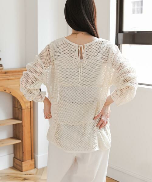 URBAN RESEARCH DOORS / アーバンリサーチ ドアーズ ニット・セーター | 2wayメッシュプルオーバー | 詳細16