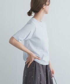 URBAN RESEARCH DOORS / アーバンリサーチ ドアーズ Tシャツ | 『UR TECH』サマシェアニットハーフスリーブプルオーバー