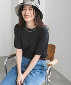 URBAN RESEARCH DOORS / アーバンリサーチ ドアーズ Tシャツ | 『UR TECH』サマシェアニットハーフスリーブプルオーバー