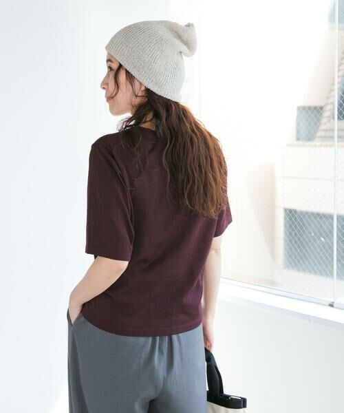 URBAN RESEARCH DOORS / アーバンリサーチ ドアーズ Tシャツ | 『UR TECH』サマシェアニットハーフスリーブプルオーバー | 詳細3