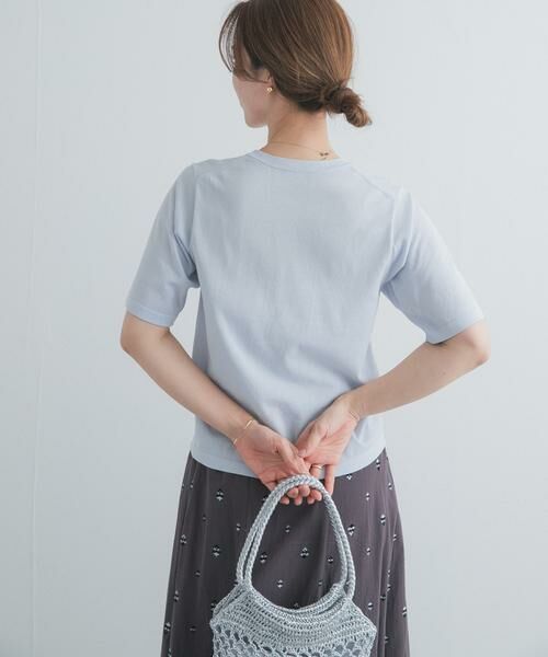 URBAN RESEARCH DOORS / アーバンリサーチ ドアーズ Tシャツ | 『UR TECH』サマシェアニットハーフスリーブプルオーバー | 詳細13