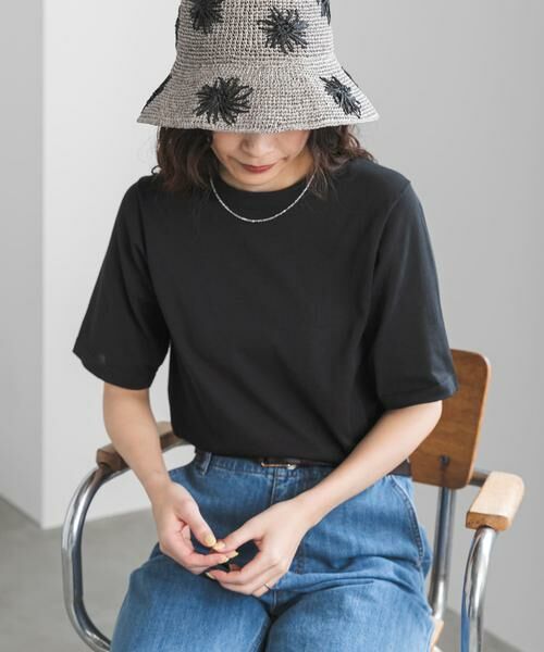 URBAN RESEARCH DOORS / アーバンリサーチ ドアーズ Tシャツ | 『UR TECH』サマシェアニットハーフスリーブプルオーバー | 詳細23