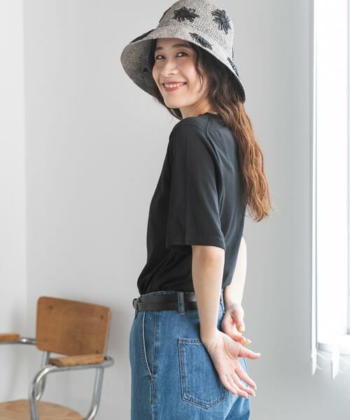 URBAN RESEARCH DOORS / アーバンリサーチ ドアーズ Tシャツ | 『UR TECH』サマシェアニットハーフスリーブプルオーバー | 詳細27