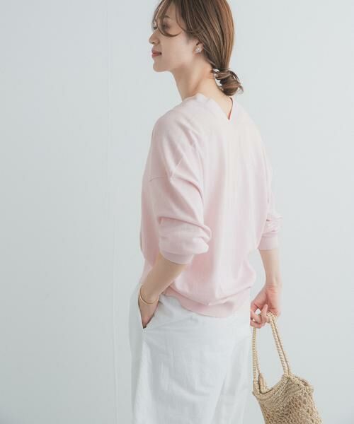 URBAN RESEARCH DOORS / アーバンリサーチ ドアーズ カーディガン・ボレロ | 『UR TECH』サマシェアニットカーディガン | 詳細2