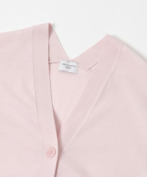 URBAN RESEARCH DOORS / アーバンリサーチ ドアーズ カーディガン・ボレロ | 『UR TECH』サマシェアニットカーディガン | 詳細7