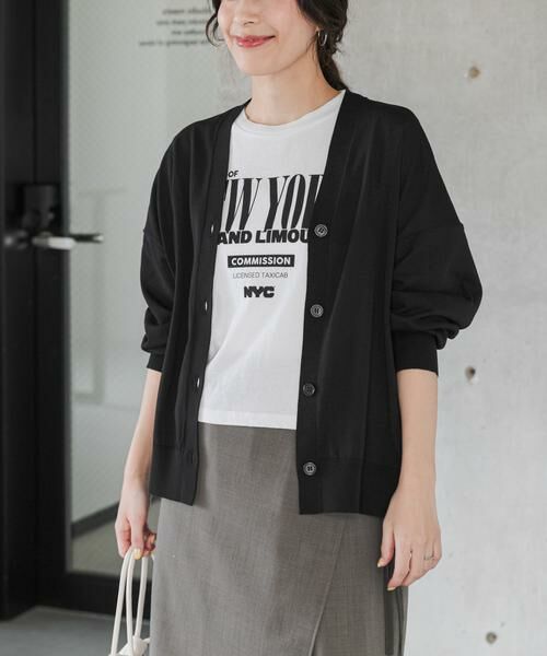 URBAN RESEARCH DOORS / アーバンリサーチ ドアーズ カーディガン・ボレロ | 『UR TECH』サマシェアニットカーディガン | 詳細18