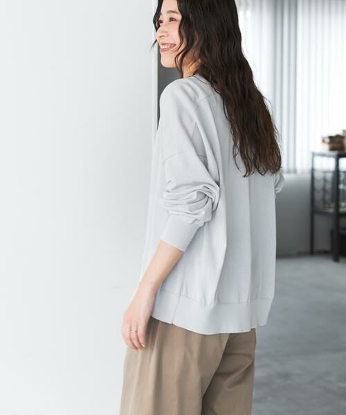 URBAN RESEARCH DOORS / アーバンリサーチ ドアーズ カーディガン・ボレロ | 『UR TECH』サマシェアニットカーディガン | 詳細28