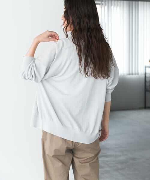 URBAN RESEARCH DOORS / アーバンリサーチ ドアーズ カーディガン・ボレロ | 『UR TECH』サマシェアニットカーディガン | 詳細29