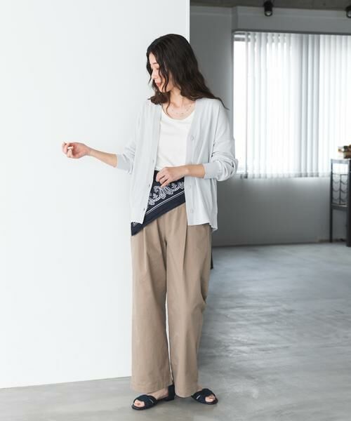 URBAN RESEARCH DOORS / アーバンリサーチ ドアーズ カーディガン・ボレロ | 『UR TECH』サマシェアニットカーディガン | 詳細30