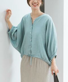 URBAN RESEARCH DOORS / アーバンリサーチ ドアーズ シャツ・ブラウス | リネンドロストドルマンブラウス