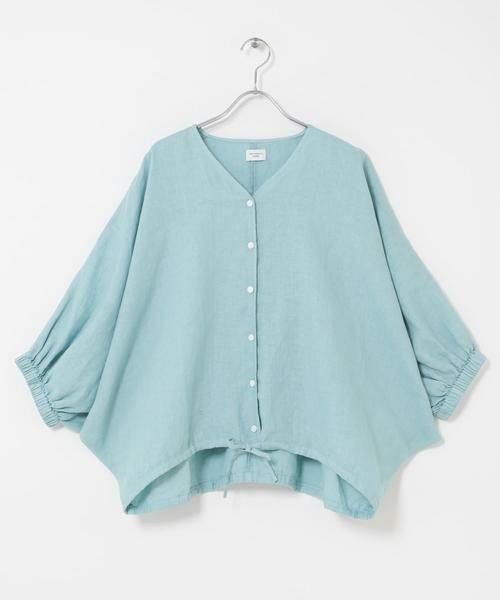 URBAN RESEARCH DOORS / アーバンリサーチ ドアーズ シャツ・ブラウス | リネンドロストドルマンブラウス | 詳細8