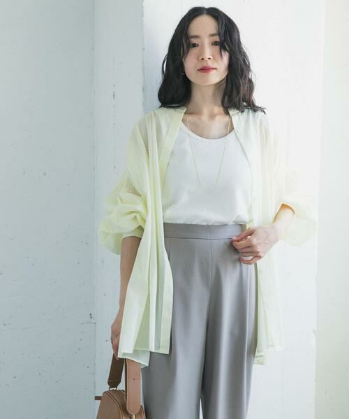 URBAN RESEARCH DOORS / アーバンリサーチ ドアーズ シャツ・ブラウス | コットンボイルギャザーブラウス | 詳細6