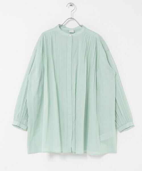 URBAN RESEARCH DOORS / アーバンリサーチ ドアーズ シャツ・ブラウス | コットンボイルギャザーブラウス | 詳細14