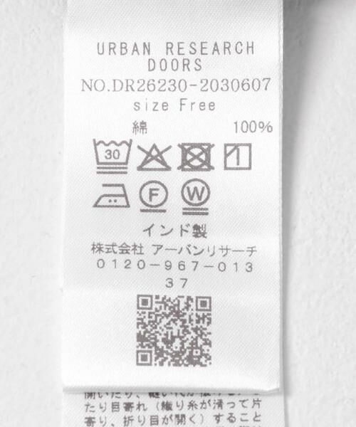 URBAN RESEARCH DOORS / アーバンリサーチ ドアーズ シャツ・ブラウス | コットンボイルギャザーブラウス | 詳細26