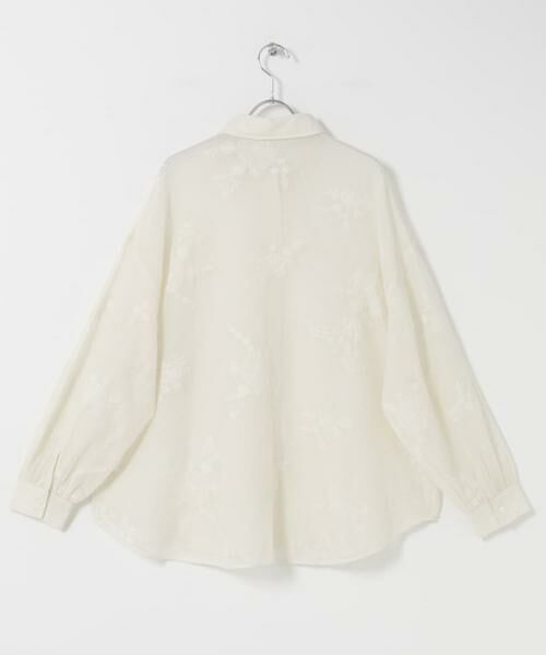 URBAN RESEARCH DOORS / アーバンリサーチ ドアーズ シャツ・ブラウス | メッシュエンブロイダリーシャツ | 詳細10