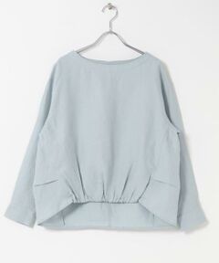 URBAN RESEARCH DOORS / アーバンリサーチ ドアーズ シャツ・ブラウス | リネンフロントギャザープルオーバー